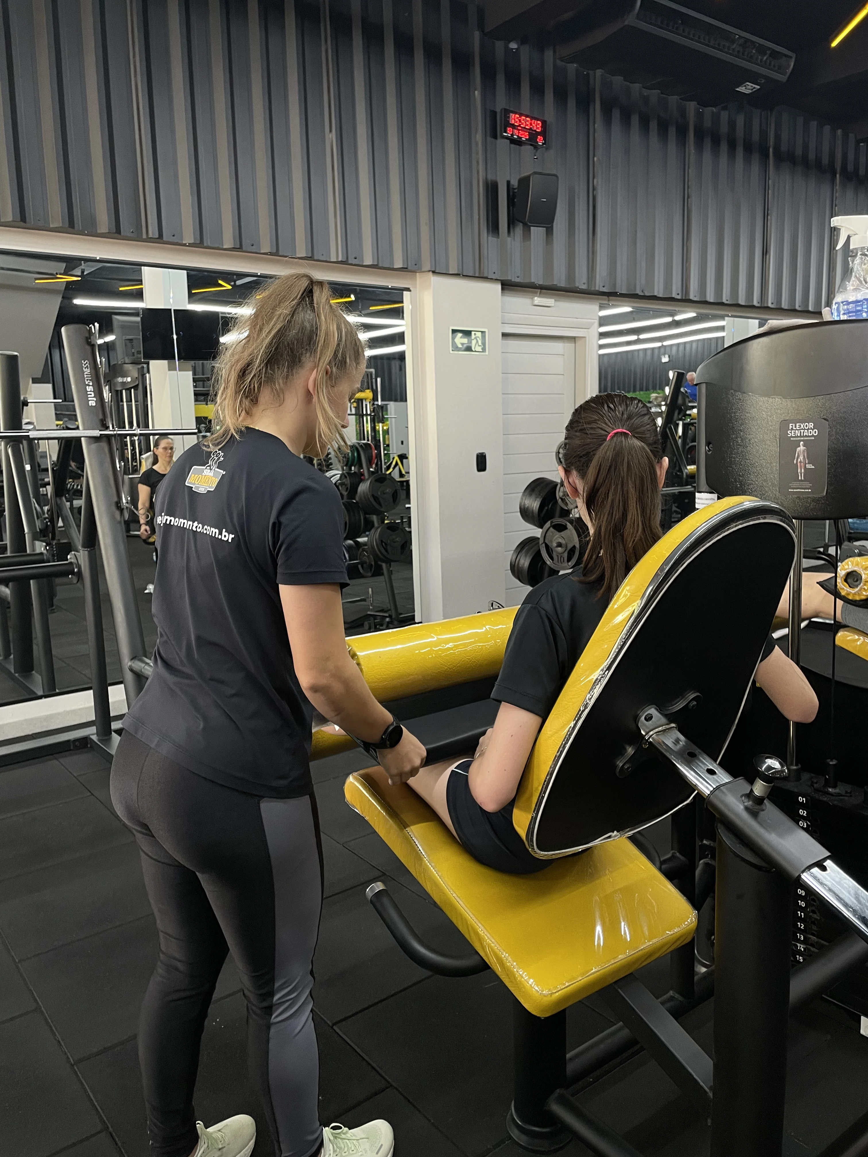 Ambiente de treinamento da Seja Momento GYM